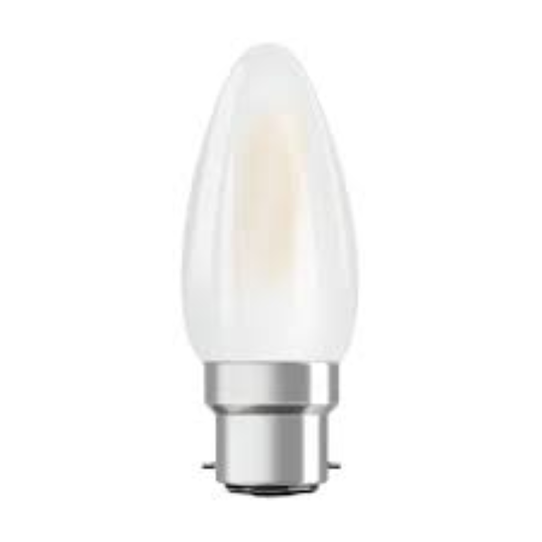 OSRAM CANDLE LAMP B22 40W FROSTED